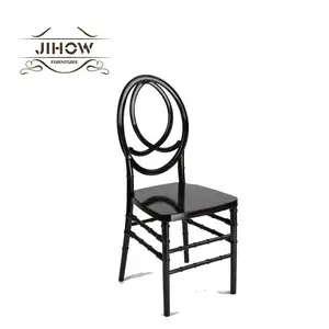 Hot Sale Luxury metal black chiavari wedding tiffany chair modern