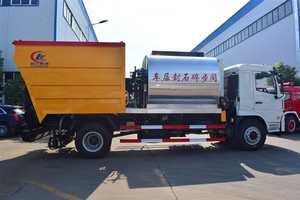 10000 litres Nouveau Liquide Distributeur D'asphalte Véhicule Bitume <span class=keywords><strong>gravier</strong></span> épandeur - Product Image 5