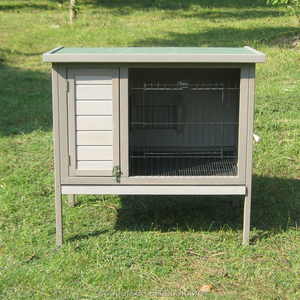 Luxury interior hand wooden rabbit hutch covers plastic rabbit cage trays for free - Product Image 1