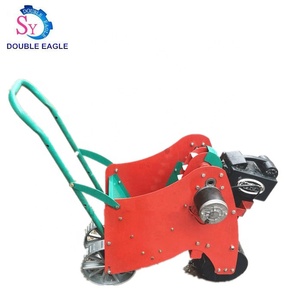 Plantador de ajos pequeño de 2 filas, máquina de siembra de ajo agrícola de alta eficiencia, cortacésped de ajos con empuje manual - Product Image 4