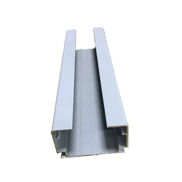 La mejor calidad precio barato vertical ciega riel de aluminio pista para persianas