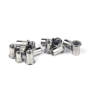 Venta al por mayor de acero <span class=keywords><strong>inoxidable</strong></span> 304 estriado avellanados de cabeza plana <span class=keywords><strong>tuerca</strong></span> de remache - Product Image 2