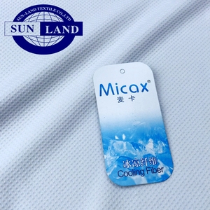 Été cool serviette Offre Spéciale sport chemise vêtements 100% <span class=keywords><strong>micax</strong></span> polyester fonction fil éternellement dernier tissu de refroidissement - Product Image 3