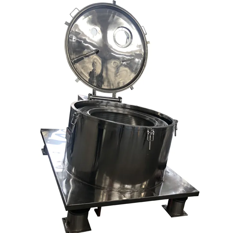 Centrifugadora de filtro de descarga superior para centrífuga de aceite de coco, serie PD