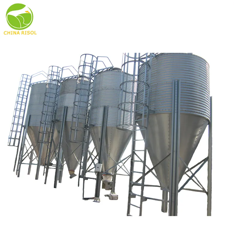 Thức Ăn Chăn Nuôi Lúa Mì Silos Giá Lưu Trữ Hạt Nhỏ Thức Ăn Silo Để Bán