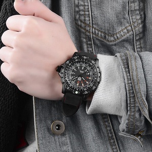 Addies Usine Prix Gel De Silice Imperméable Lumineux 5ATM Armée Montres Hommes - Product Image 6