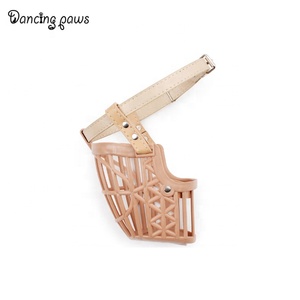 Barato venta caliente 2019 ajustable cesta de cuero de <span class=keywords><strong>la</strong></span> PU de hombre lobo perro bozal con 7 tamaños - Product Image 1