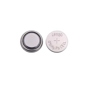 Batterie alcaline AG10 AG13, 50 pièces, LR1130 1.5v, cellule de boutons pour montre