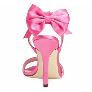 <span class=keywords><strong>Sandalias</strong></span> de <span class=keywords><strong>Fiesta</strong></span> para Mujer, Verano 2019, <span class=keywords><strong>Tacón</strong></span> de Aguja, Satén, Lazo en la Parte Trasera - Product Image 6