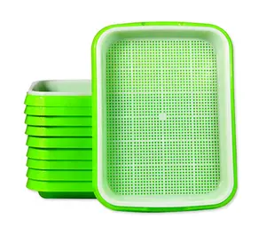 홈 씨앗 Sprouter 트레이 BPA 무료 홈 DIY 시딩 플레이트