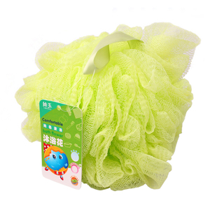 TERRA di marca logo personalizzato stampa etichetta fiore variopinto a forma di sapone rete <span class=keywords><strong>bagno</strong></span> di spugna - Product Image 5