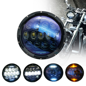 7 "Ronda 130 W proyector h4 7 pulgadas led faro para Jeep Wrangler Hummer h1 h2 lada <span class=keywords><strong>niva</strong></span> <span class=keywords><strong>4</strong></span> 4x4 camión Suzuki Samurai - Product Image 6