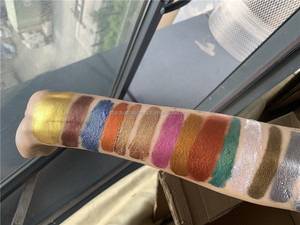 Jelly-Gel de sombra de ojos, crema brillante, sombra de ojos con brillo de Alta Luz, sombra de ojos líquida, Cosméticos de belleza
