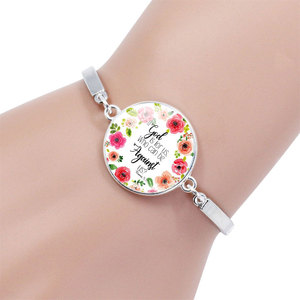 Venta al por mayor <span class=keywords><strong>de</strong></span> plata Pulsera <span class=keywords><strong>de</strong></span> Salmo Imprimir Cúpula <span class=keywords><strong>de</strong></span> <span class=keywords><strong>Cristal</strong></span> Encantos Pulsera Biblia Versículo Cita Regalo <span class=keywords><strong>de</strong></span> la joye - Product Image 6