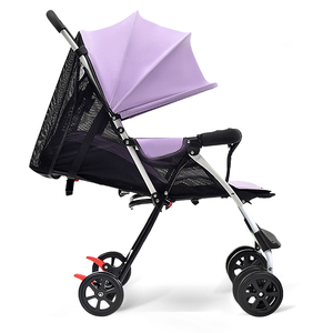 Carro para bebé con capacidad <span class=keywords><strong>de</strong></span> carga fuerte <span class=keywords><strong>de</strong></span> lujo personalizado con toldo completo ajustable - Product Image 2