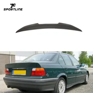 Carbon Fiber E36 Auto Spoiler voor BMW 318i 320i 325i 328i M3 Sedan 4-Deur 91-98