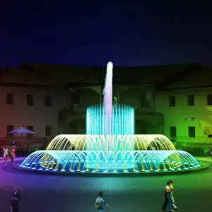 معدات نوافير مياه راقصة موسيقية صغيرة قابلة للبرمجة للبيع - Product Image 5