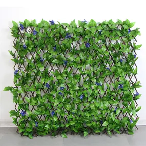 Screening for outdoors bunnings artificial hedge fencing trellis gates fence good decoration expanding artificial leaf