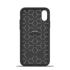 Pas facilement déformé 2019 résistant à la saleté Voyageur étui Hybride TPU PC pour iPhone XS Max - Product Image 4