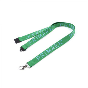 Give Away Logo Printed High Quality Promotional RPET Lanyards