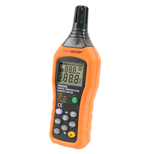 Industriële Digitale Ce Thermo Hygrometer Analoge Functie Indoor Outdoor Lcd-scherm Thermometer Barometer Nat Droog Recorder - Product Image 3