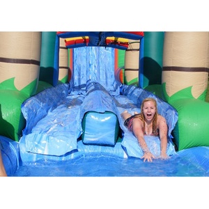 Gigante de la <span class=keywords><strong>selva</strong></span> inflable tobogán de Las Palmas tropicales inflable tobogán de agua para adulto - Product Image 6