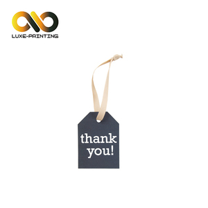 OEM luxurious printing small thank <span class=keywords><strong>you</strong></span> paper hangtag for jewelry - Product Image 1