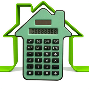 Máy tính điện tử mini 8 chữ số trong hình dạng ngôi nhà Quà tặng khuyến mãi mua sắm mới nhất - Product Image 2