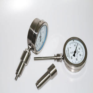 2 "3" 4 "termómetro bimetálico con 50 mM 75mm 100mm y 304/316/316L/11Cr18Ni9Ti alta o baja temperatura bimetálico de la bobina - Product Image 3