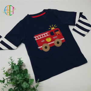 100% algodón <span class=keywords><strong>Boutique</strong></span> ropa de tela suave y diseño lindo niños deporte ropa de niño conjunto de ropa - Product Image 1
