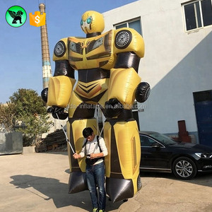Robot Inflable <span class=keywords><strong>Gigante</strong></span> de <span class=keywords><strong>Abejorro</strong></span> para Publicidad de Eventos, Disfraz Inflable de <span class=keywords><strong>Abejorro</strong></span> Personalizado A4742 - Product Image 2
