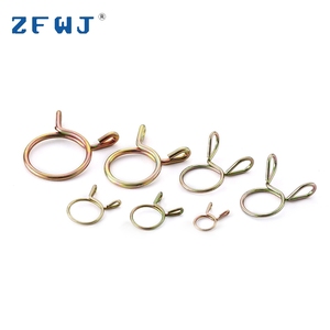 แคลมป์รัดสายยางแบบ<span class=keywords><strong>สปริง</strong></span>สองเส้น ชุบสังกะสี สแตนเลส - Product Image 6