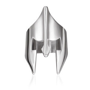 Promoción de acero inoxidable <span class=keywords><strong>anillo</strong></span> spartan <span class=keywords><strong>casco</strong></span> película Esparta gladiador estilo romano <span class=keywords><strong>casco</strong></span> <span class=keywords><strong>anillo</strong></span> - Product Image 3