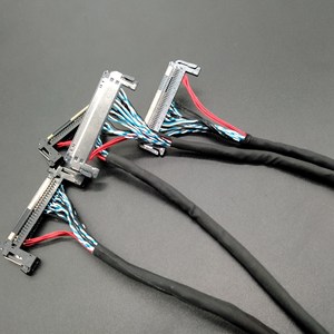 定制0.8毫米JAE FI-NX 40针至0.5毫米25针FI-<span class=keywords><strong>RE</strong></span> lvds电缆 - Product Image 3