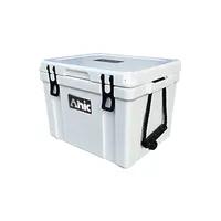 Plastic Geïsoleerde Ice Cooler 30L Outdoor Ice Box Draagbare Bier Kan Drinken Koelbox