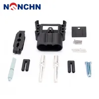 NANFENG High Quality 150V 80A Auto Black 2 Pin Power Charging Male Connector