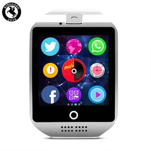 2019 new arrivals phone dialer q18 smart watch for whatsapp and facebook