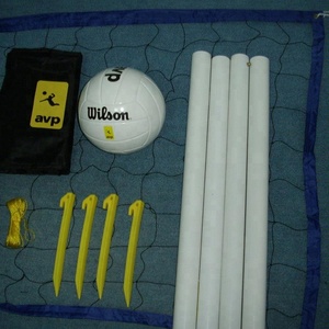 Plegable entrenamiento <span class=keywords><strong>de</strong></span> voleibol neto conjunto con poste <span class=keywords><strong>de</strong></span> acero - Product Image 2