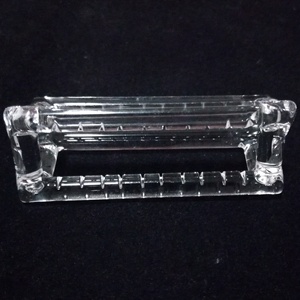 เรือแพร่ควอตซ์ใสสำหรับผู้ให้บริการเวเฟอร์ซิลิคอนแสงอาทิตย์ - Product Image 3