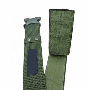 ホットセールナイロンPPグリーンクイックリリースバックル調整可能屋外トレーニング戦術ウェブベルトフックとループ付き - Product Image 6