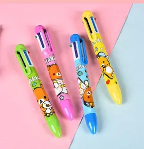 6 en 1 multi color bolígrafo