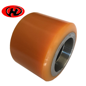 Ruota di Carico in PU per Transpallet Elettrico <span class=keywords><strong>BT</strong></span> 80x70MM 80x70mm 85x80mm Ruota per Carrello Elevatore Elettrico - Product Image 4