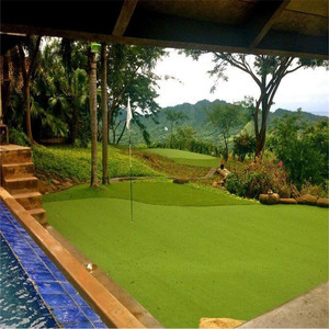 Faux gazon artificiel vert, tapis de jardin de bonne qualité à bas prix cm - Product Image 3