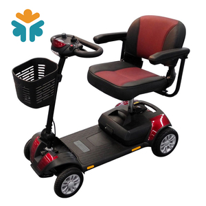 China única de lujo de asiento de la batería de cuatro ruedas Scooter Eléctrico para mayor discapacitados - Product Image 3