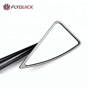 Cromo aluminio motocicleta espejo retrovisor lateral apto para bicicletas en Cafe <span class=keywords><strong>Racer</strong></span> - Product Image 3