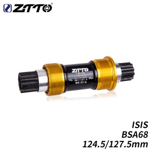 ZTTO-soporte inferior de rosca <span class=keywords><strong>BSA</strong></span> ISIS, 68X124,5/127,5mm, piezas de bicicleta BSA68 de prueba para bicicleta BMX, <span class=keywords><strong>eje</strong></span> de acero, juego de bielas - Product Image 2