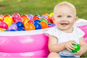 Pelota de Juguete para Piscina de 7 cm, Divertida Pelota de Plástico Suave, Pelotas de Juego Inflables para Bebés y Niños, Pelota de Juguete para Piscina - Product Image 4
