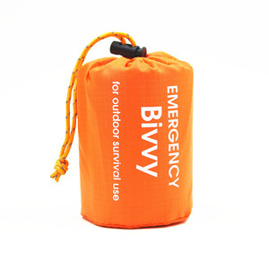 Kamp açık hafif Bivy çuval turuncu Survival acil uyku tulumu Mylar termal <span class=keywords><strong>Bivvy</strong></span> - Product Image 2