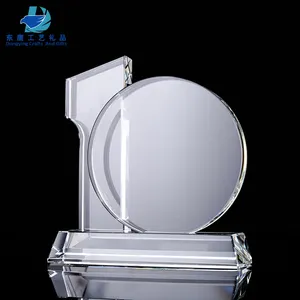 Souvenirs crafts crystal award plaques high quality trophy