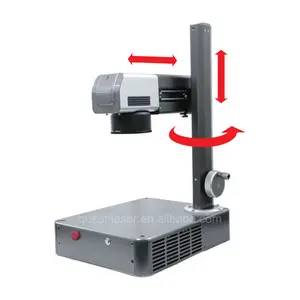 20w max laser de fibra de marcação rotativa anéis/rodada máquina de gravura em metal